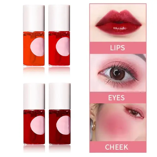 Lip Tint Stain, Lip Tint Watery Lip Stain, Moisturizing Long-lasting makeup 2024