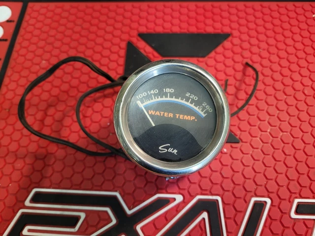 Sun Blueline Water Temperature Gauge 2-3/8" Shelby Yenko Motion Copo Dana Hemi Sun Blueline Water Temperature Gauge 2-3/8" Shelby Yenko Motion Copo Dana Hemi
