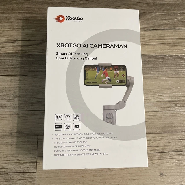 XBOTGO AI CAMERAMAN Auto Tracking Sports Gimbal $208.73