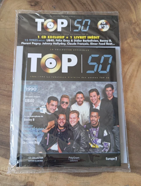 TOP 50 LIVRE ET CD LA COLLECTION OFFICIELLE Le N°35 EUR 13,00 - PicClick FR