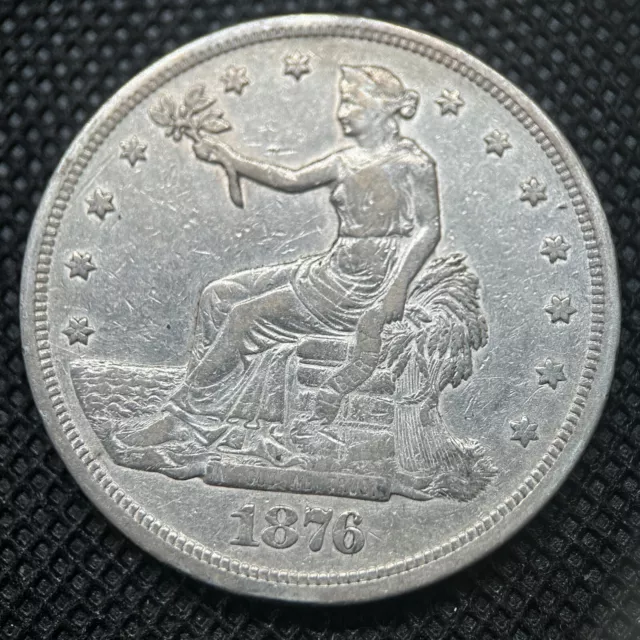 1876 P dólar de plata Liberty 900 sentado de EE. UU. 2