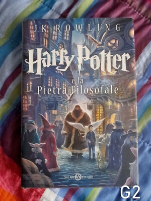 HARRY POTTER E la pietra filosofale di J. K. Rowling - libro Salani ed