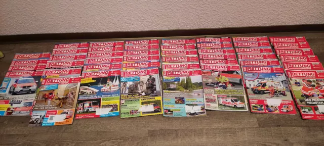 52 St. Rettungsmagazin von 2013-2020 komplette Sammlung