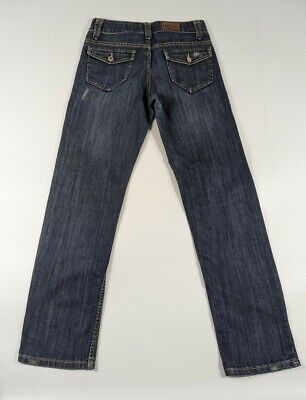 DKNY Distressed Jeans Dritti Stretch età 16 W28 L30