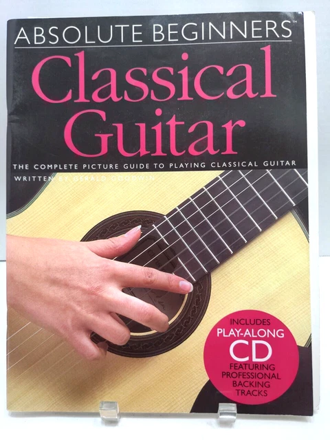 ABSOLUTE BEGINNERS CLASSICAL Guitar Sheet Music Song Book CD Self Teach 
