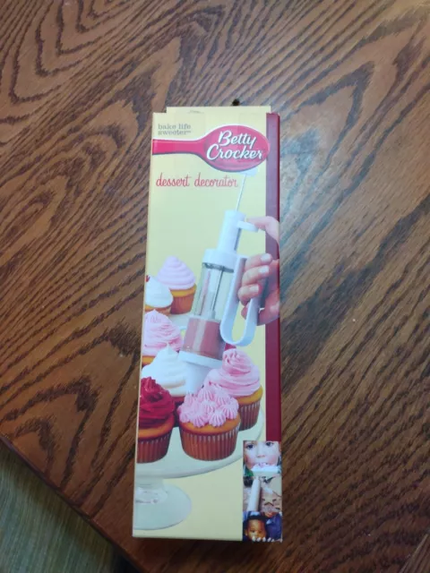 Betty crocker postre decorador acento nuevo en caja