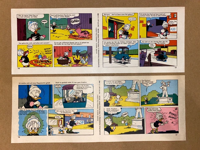 Micky Maus  Nr.35 von 1962   lose Beilage Comicstreifen