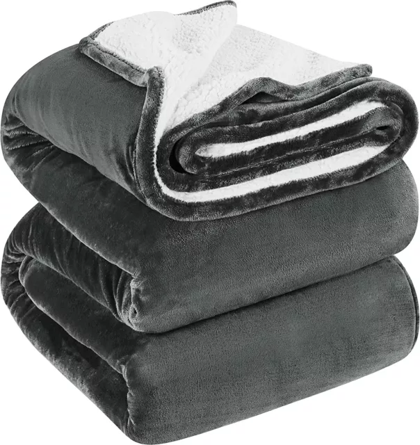 https://www.picclickimg.com/CIgAAOSwZgBkJuUF/Utopia-Bedding-Sherpa-Bed-Blanket-Queen-Size-Grey.webp