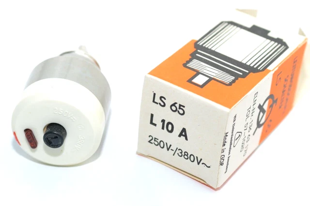INTERRUPTEUR DE PROTECTION de puissance vintage LS 65 RFT type TGL57 ...