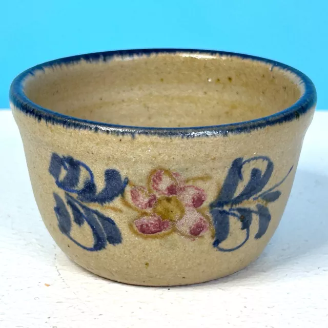 RARE Vintage Berkshire Pottery Stoneware Open Sugar / Rice Bowl