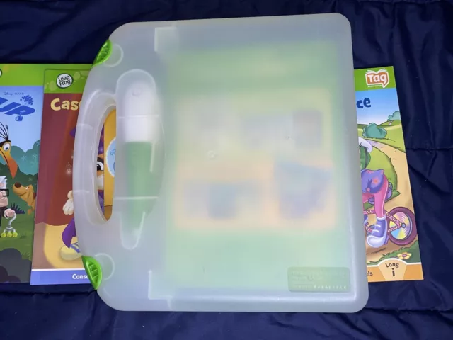 LEAP FROG TAG 23 Reading Books with reader Pen Carrying Case
