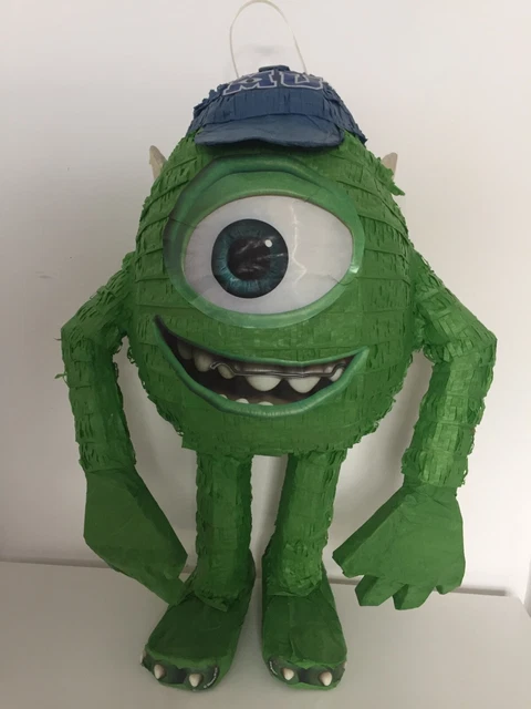 Monsters Inc University Mike Piñata Party *RARO - EXCELENTE ESTADO*