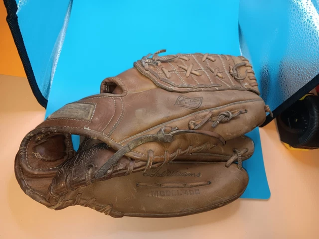 Gant de baseball Ted Williams modèle 400 Pro RHT 12 po. Sears