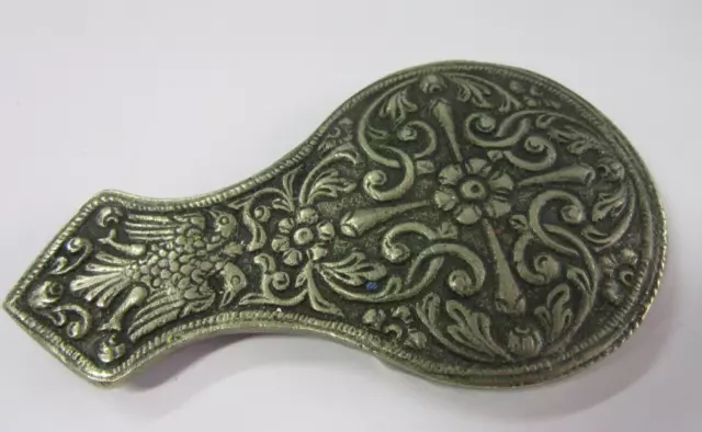 Ancien petit face à main de Poche / Ancien miroir de poche
