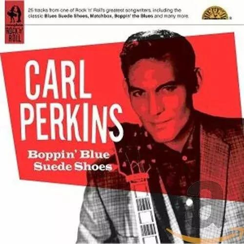 Carl Perkins - Boppin Blues Suede Shoes - Carl Perkins CD NQVG FREE Shipping