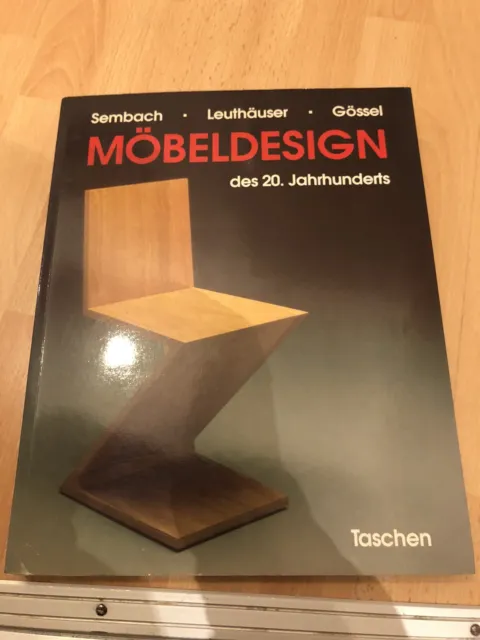 Möbeldesign Des 20. Jahrhunderts" Sembach Leuthäuser Gössel Taschen Verlag