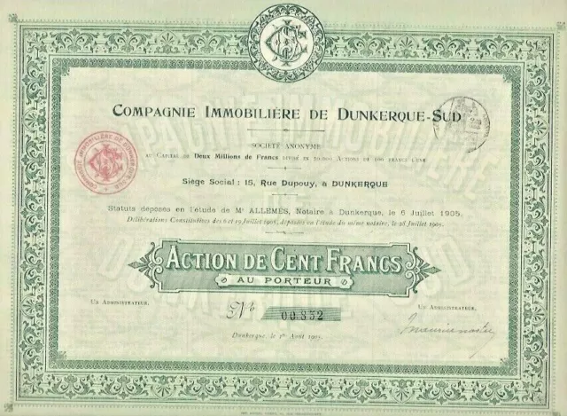 Cie Immobilière de Dunkerque Sud - Nord