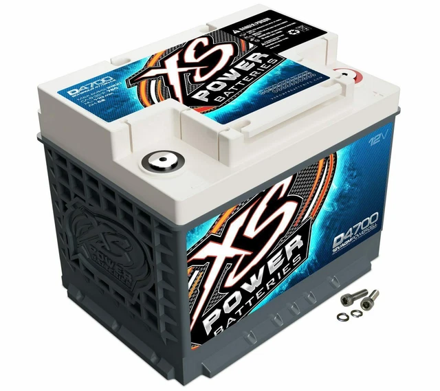 XS Power D4700 12V 3000 Watt Battery Group 47 AGM 2900 Max Amps