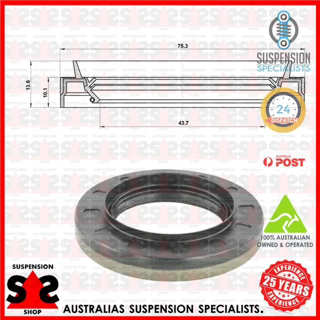 DRIVE AXLE SHAFT Seal, Differential Suit BMW 3 Coupe (E36) M3 3.0 3