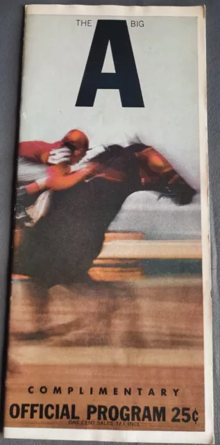Horse Racing Program 1967 Belmont Stakes - Damascus