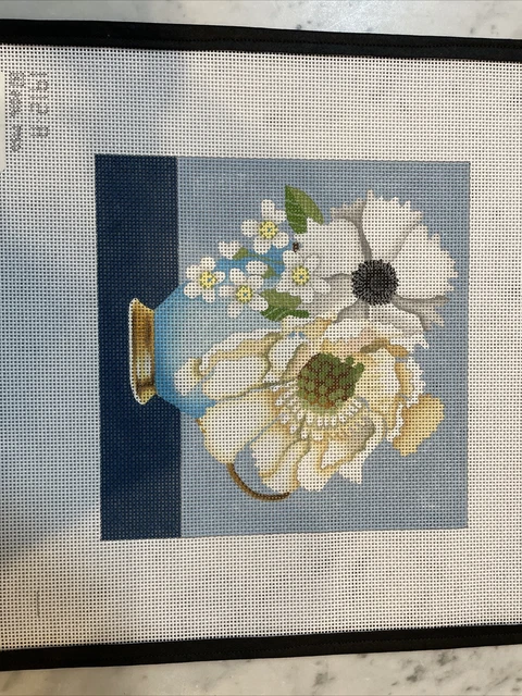Melissa Shirley hand painted needlepoint canvas