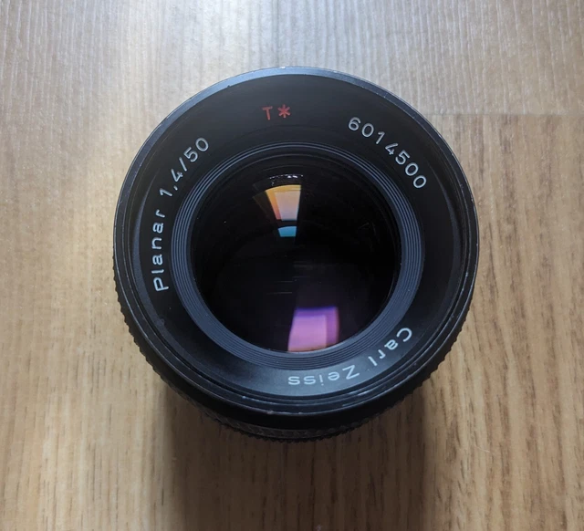 Carl Zeiss CONTAX Planar 1,4/50 T* Contax/Yashica C/Y 50mm  3