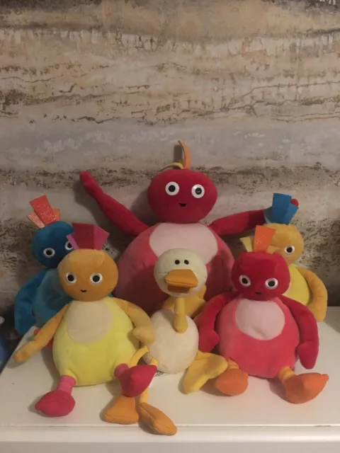 TWIRLYWOOS SOFT PLUSHES Toodaloo Chickadee Chick Peekaboo duck See Desc 24.99 PicClick UK