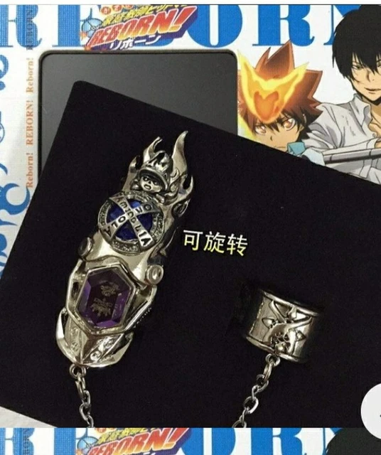Katekyo Hitman Reborn - Vongola Crystal Gear Ring ☆ Amethyst Purple
