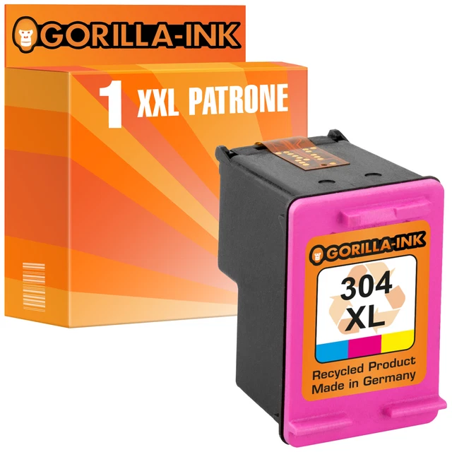 1x für HP 304 XL 304XL Color Patrone DeskJet 2600 2620 2630 3720 3750 3760 3762