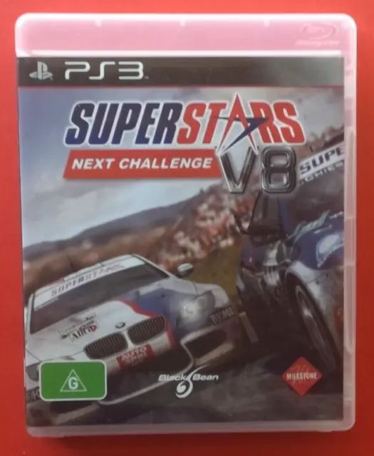 Superstars V8 Next Challenge PS3 + ManualVery GoodTRACKING+FREE POST+OZ DISPATCH