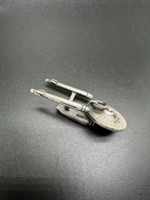 Anhänger 925 SterlingSilber silver USS Enterprise NCC-1701 Startrek Raumschiff