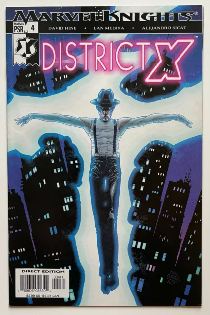 DISTRICT X #4 | Mister M Omega Level Mutant | Near Mint | Marvel Comics 2004