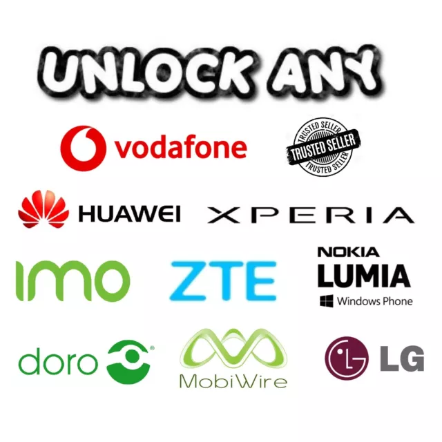 Huawei P30 Lite P30 Nova 5T P40 Pro 5G Unlock Code Vodafone UK