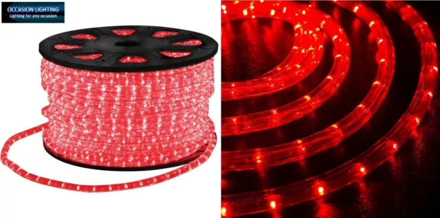 Red LED Rope Light cut to length ropelight Repair Christmas light Repair