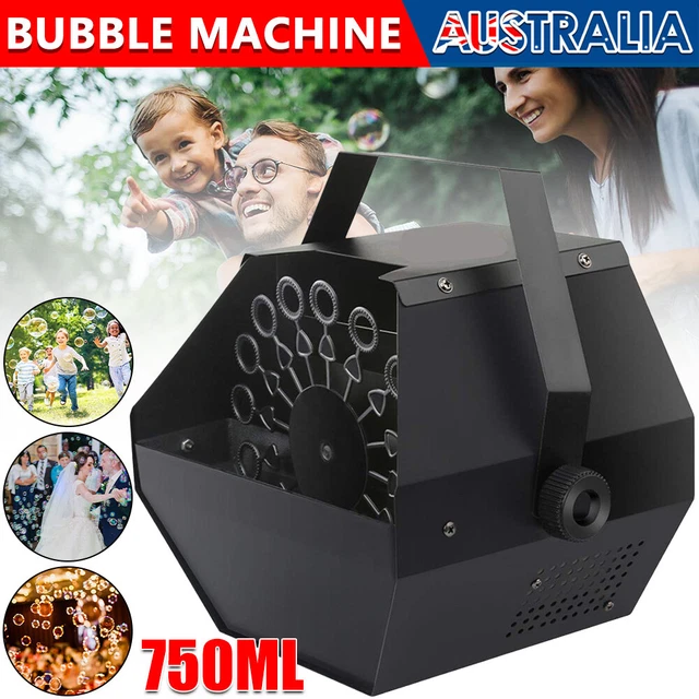 Electric Automatic Maker Bubble Machine Blower Party Toys Stage Outdoor Indoor
