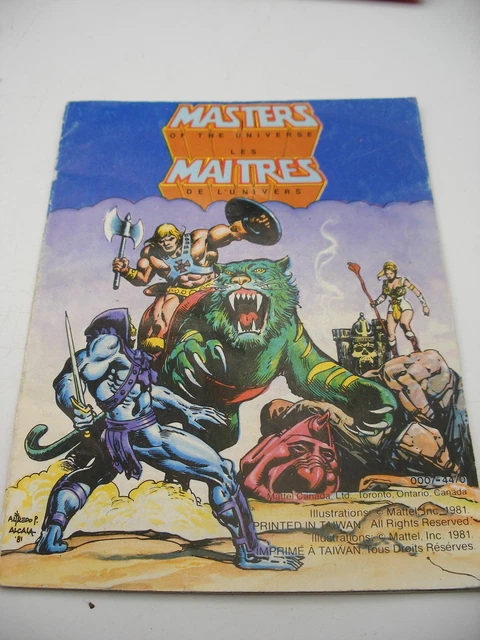 Figurine MOTU Musclor - Maitres De L'Univers Mattel Vintage 1984 Taiwan