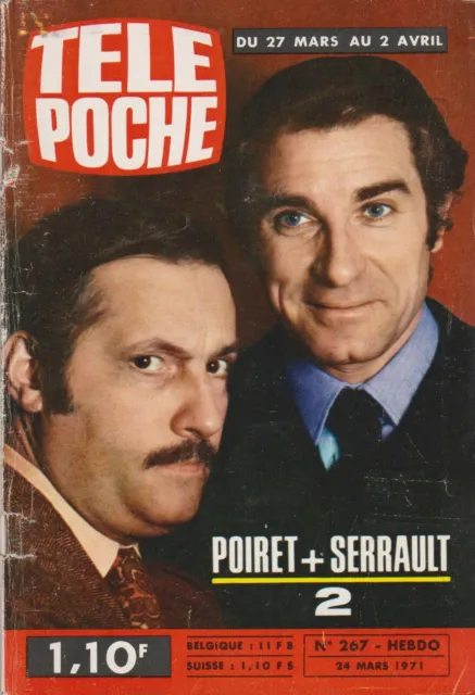 Tele Poche 1971  N° 267  Complet  Poirret  Serrault