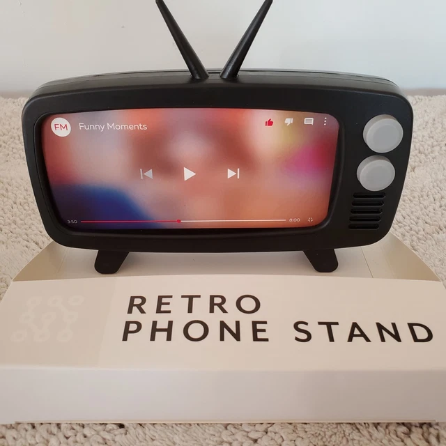 TARGET 2022 BULLSEYE Playground Retro TV Phone Stand Black NEW IN BOX TikTok FUN 15.50 PicClick