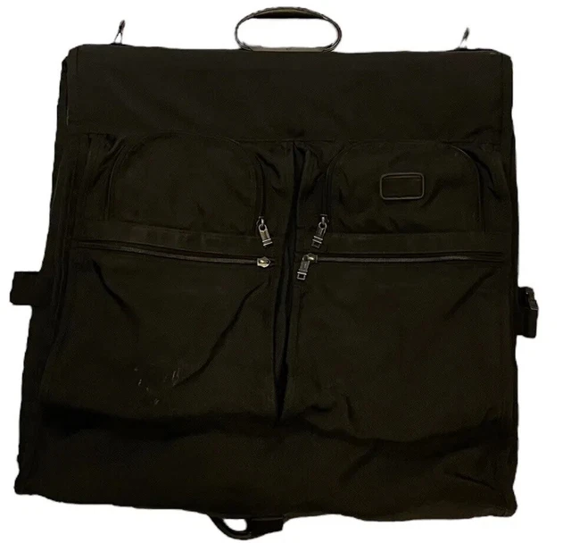TUMI Garment Bag Alpha Ballistic Nylon Bi-Fold 24” X  48”  233D3 Black