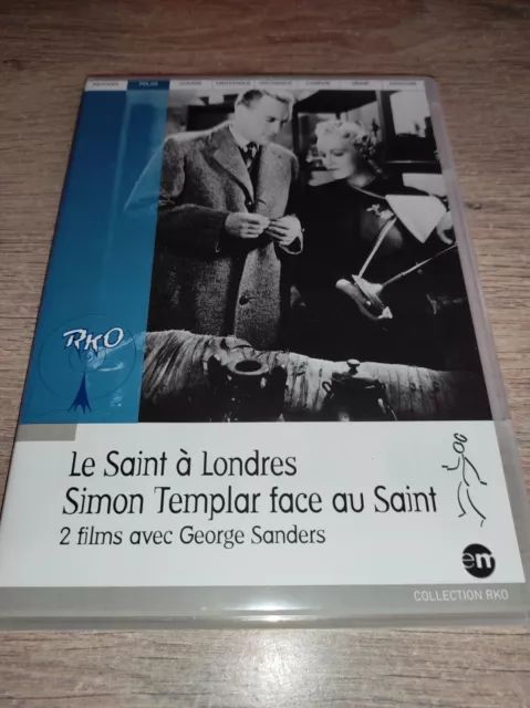 * Rare !! 2 Films  Pas De Vacances Pour Le Saint + Le Saint Face Au Tigre Vostf