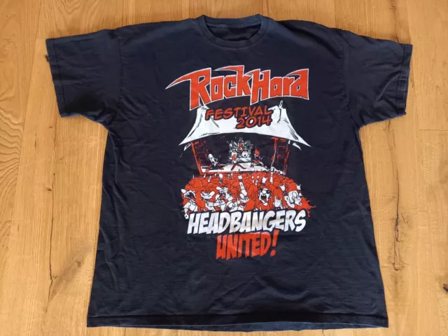 ROCK HARD FESTIVAL 2014 T-Shirt Heavy Metal Merchandise