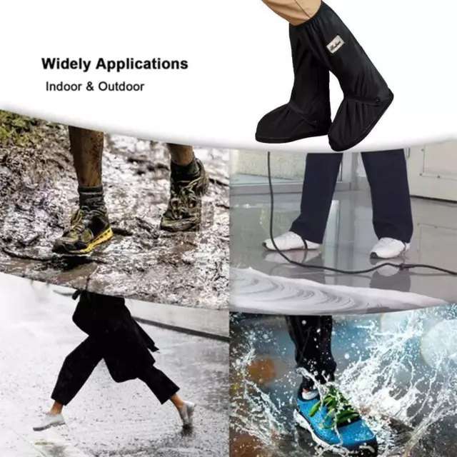 All-Round Long Waterproof Boot Cover Creative Waterproof Reusable Gau O7J3 3