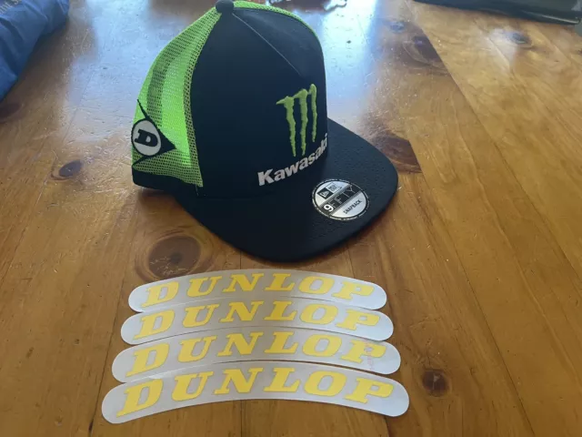 Monster energy kawasaki team hat sales