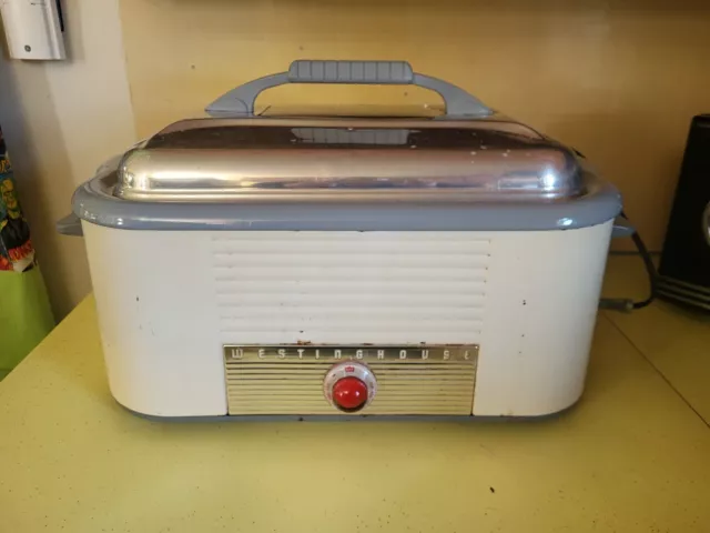 Vintage Mid Century Westinghouse Electric Roaster Oven RO-91