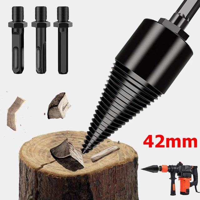 50/42MM HOLZSPALTER KEGELSPALTER Bohrer Drill Kegel Spaltbohrer Für 50/42MM HOLZSPALTER KEGELSPALTER Bohrer Drill Kegel Spaltbohrer Für