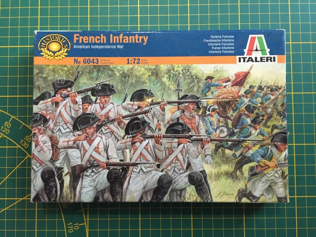 Italeri Maquette Infanterie FFL 1/72 – Figurines Soldats Forces Françaises Libres, Idéal Maquettisme Historique WWII