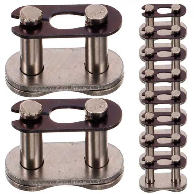 10 Pcs Chain Connecting Buckle Transmission Link The Roller