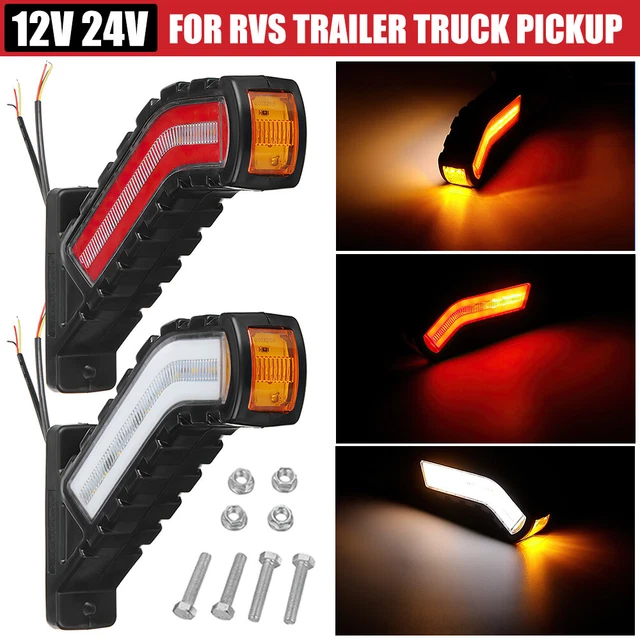 564.75074 LED Amber Side Marker Light - Replaces Maxxima M63122Y - View #7