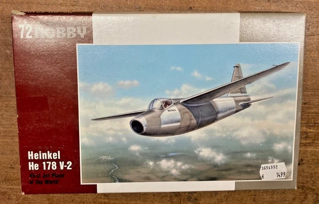 SPECIAL HOBBY 1/72 Scale Heinkel He 178 V-2 - SEALED! £14.65 - PicClick UK