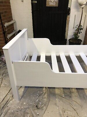 Beautiful Hand Made Sleigh Bed Perfect For A Child’s First Bed 3